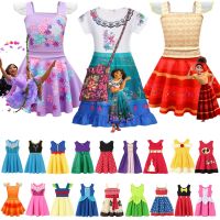 【CC】 Frozen Encanto Costume Isabella Belle Kids Vestidos