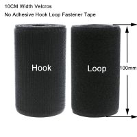10CM Width Fastener Tape No Adhesive Hook Loop Fastener Tape Sewing Magic Tape Sticker Strap Sewing DIY Crafts Clothing