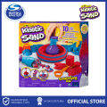 Kinetic Sand Sandisfying Set with 2Lbs of Sand and 10 Tools, Play Sand Sensory Toys for Kids Ages 3 and Up. 