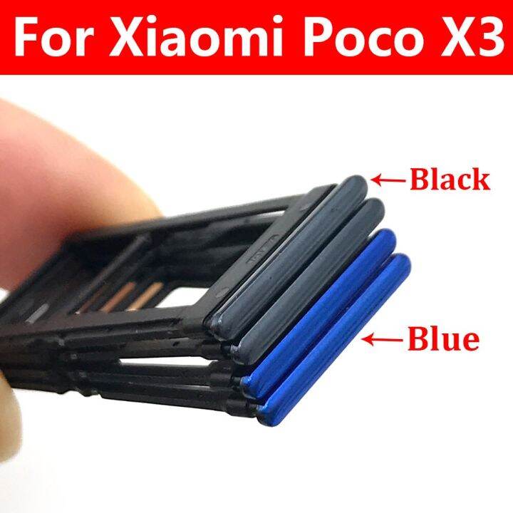 ใหม่เหมาะสำหรับ-xiaomi-x3-poco-ซิมการ์ด-nfc-อุปกรณ์เสริมตัวแปลงที่จับถาดใส่ซิม