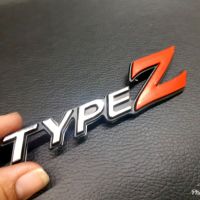 โลโก้ typez สำหรัยติดท้ายรถยนต์