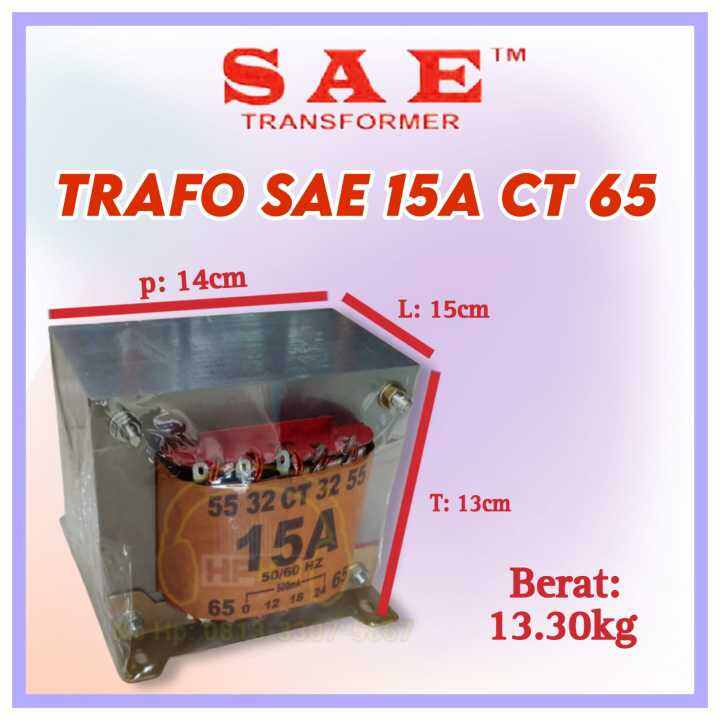 Trafo Transformer Sae A Ct V Murni Travo Sae Amper Ct Volt