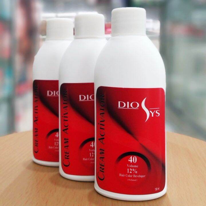 Diosys Cream Activator Hair Color Developer 150ml / Campuran Pewarna ...