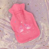 [Ready Stock] Mini Hot Water Bag Cute Cartoon Water Bottle Pocket Gift for Kids Adults warmflasch grun cute mini bag1【cod】