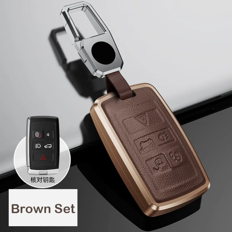 Land Rover Range Rover Key Chain, Leather Car Key Fob Cover, Remote Key Case,  Car Key Case, Smart Key Leather Case 