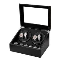 Watch Winder กล่องเก็บนาฬิกา 4 เรือน กล่องหมุนนาฬิกา ตู้เก็บนาฬิกา แข็งแรง ทนทาน เก็บนาฬิกาได้มากถึง 10 เรือน หมุน 2 นาที หยุด 6 นาที ของแท้มีรับประกัน เหมาะสำหรับเก็บโชว์นาฬิกา มีรีวิวสินค้า ส่งฟรี มีเก็บเงินปลายทาง กล่องหมุนนาฬิกา กล่องใส่นาฬิกา