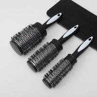 【CC】 Iron Hair Styling Anti-Static Temperature Resistant Round Comb Drying Curling Barber Accessories