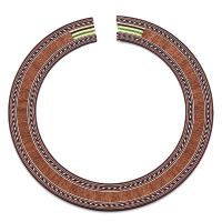‘；【- 3PCS Guitar Sound Hole Inlay WOOD For  Classical Guitar Guitar Accessories YKQ92