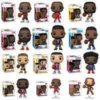 เด็ก Toy Store 10ซม. Funko POP NBA บาสเกตบอล Star Turbans Hardens Currys Anthonys รูปอะนิเมะการ์ตูนของเล่นสำหรับคอลเลกชัน Series POP ไวนิลรูปวันเกิดของขวัญของเล่นสำหรับเด็กของเล่น