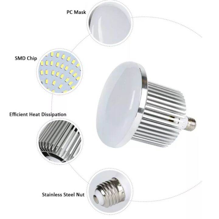 หลอดไฟ-e27-85w-150w-3200k-5500k-bi-color-dimmable-led-energy-saving-light-bulb-เหมาะกับการใช้งานทั่วไป-ถ่ายรูปภาพ