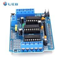 L293D โมดูลไดรเวอร์มอเตอร์4.5-36V การขยายไดรฟ์มอเตอร์4CH บอร์ดสำหรับ Arduino การทดลองทำด้วยตัวเองสำหรับ Raspberry Pi