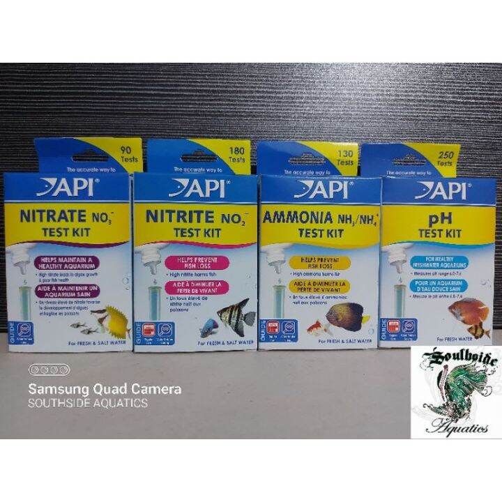 ctsq83 API PH TEST KIT / AMMONIA TEST KIT / NITRITE TEST KIT / NITRATE