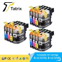 Tatrix หมึกเต็มสำหรับ LC127 LC125 127XL 125XL ที่รองรับตลับหมึกสำหรับ MFC-J4410DW Brother/J4510DW/J4610DW/J4710DW/DCP-J4110DW