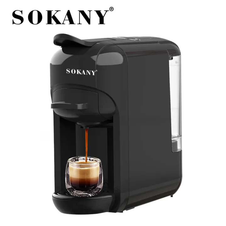 Sokany 516 coffee maker fully automatic capsule coffee machine 3in1