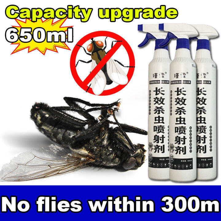 XGAI Fly Spray 600ml Fly killer Fly repellent Fly killer spray Suitable