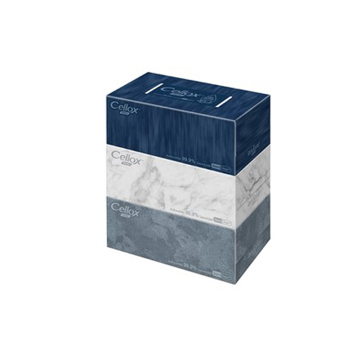 เซลล็อกซ์-พิวริฟาย-เดคคอร์-กระดาษเช็ดหน้า-แบบกล่อง-135-แผ่น-รวม-6-กล่อง-ทิชชู่-กระดาษทิชชู่-กระดาษเช็ดหน้า-รหัสสินค้า-ce0131dn