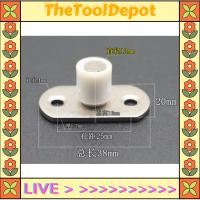 TheToolDepot ตัวยึดลูกกลิ้งประตูบานเลื่อนชั้นบนภูเขา2ชิ้นตัวยึดแบบลูกกลิ้งตัวรับน้ำหนักด้านบนประตูเคลื่อนที่ได้