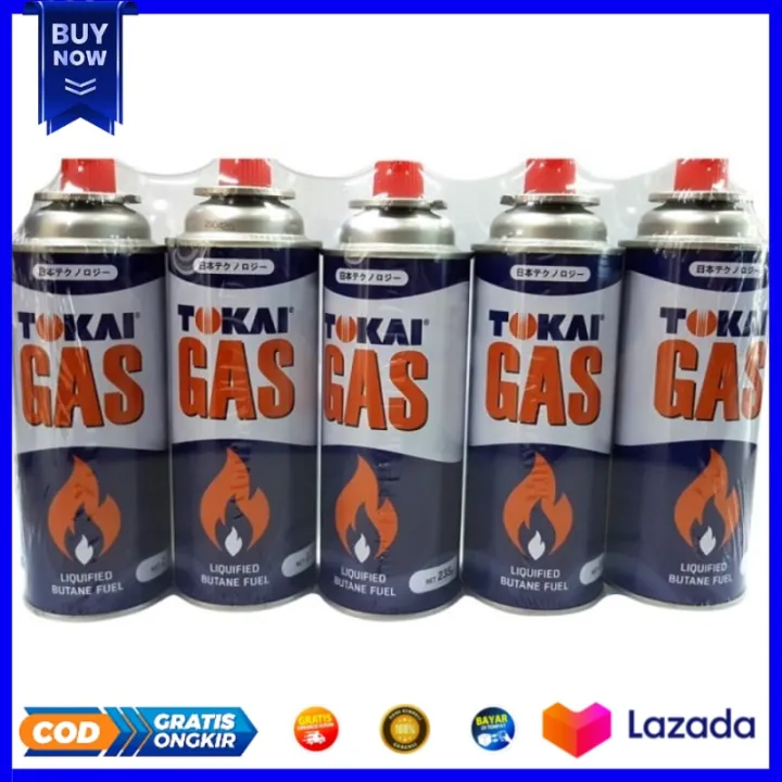 BISA COD Gas Tokai Kaleng Gas Butane Untuk Gas Torch / Kompor Portable