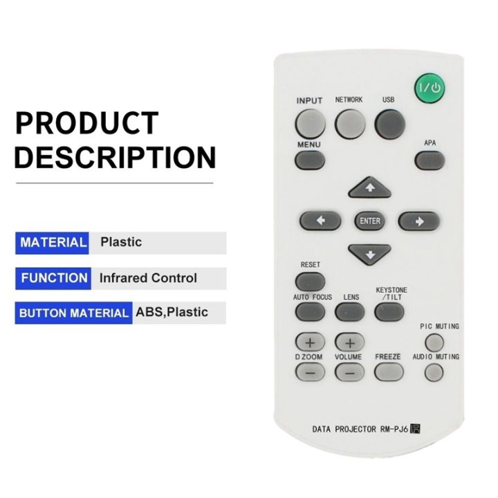 for-sony-wireless-switch-projector-remote-control-replacement