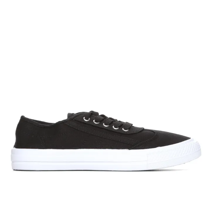 Kicks Ladies’ Flare Sneakers in Black | Lazada PH