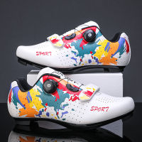 Cycling Sneaker Mtb Shoes Men Flat Speed Sneaker Women Bicycle Cleat Shoes SPD Pedal Mountain Bike Boots Road Cycling Footwear