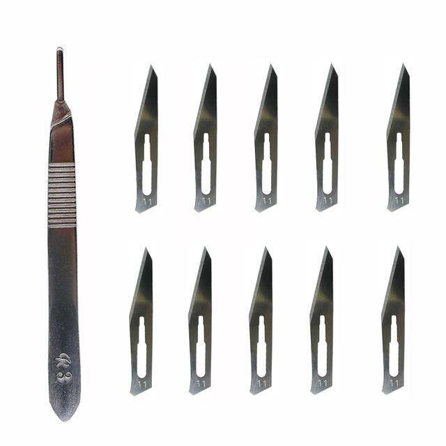 yf-sharp-carbon-steel-surgical-blades-for-diy-cutting-phone-repair-pcb-animal-sculpture-eyebrow-grooming-maintenance-scalpel