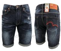 TPPJEANS Blue Selvedge Shorts ขาสั้นยีนส์ สีมิดไนท์บลูฟอก ริมแดง Size 28-36 รับชำระปลายทาง