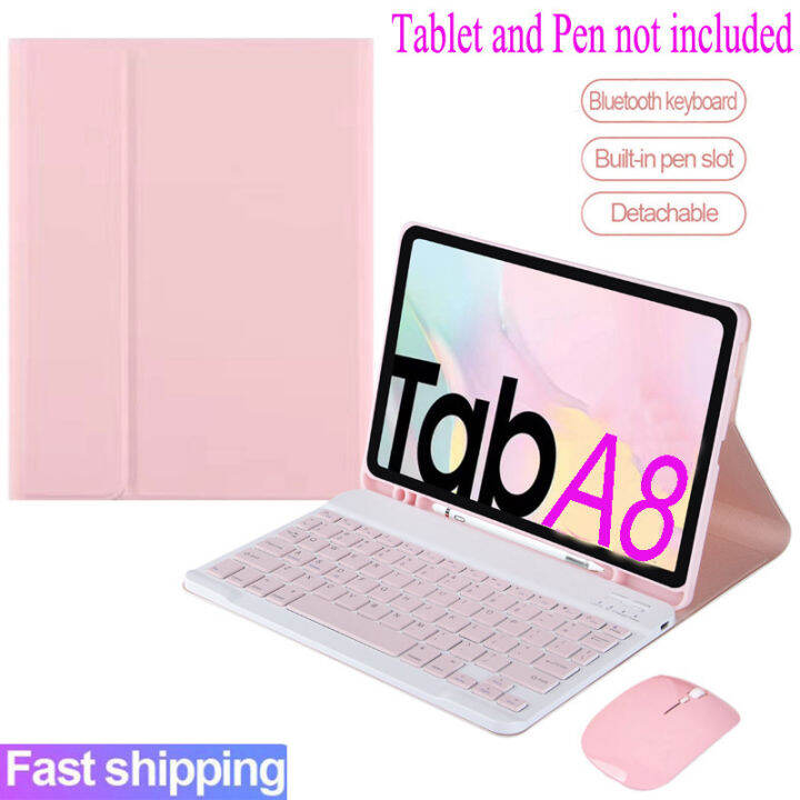 Galaxy Tab A8 Case Keyboard For Samsung Galaxy Tab A8 10.5 SMX200 SM