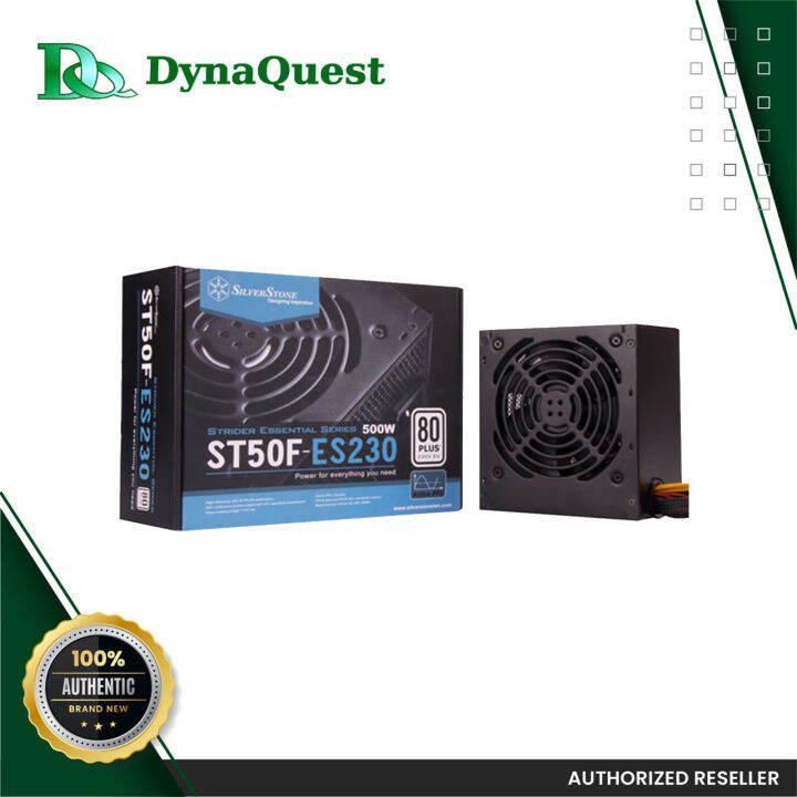 SILVERSTONE SST-ST50F-ES230 500W 80+ WHITE PSU | Lazada PH