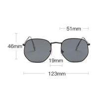 【CC】 2022 NEW Round goggles Sunglasses Brand Designer Glasses for Alloy Mirror Female Oculos