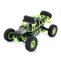 คะแนนที่ดีที่สุด WLtoys 12427 2.4G 1:12 4WD Crawler รีโมทคอนโทรล RC รถ LED Light