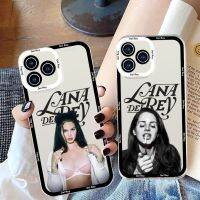 Lana เดลเรย์เคสโทรศัพท์นักร้องสุดฮอตสำหรับ Samsung S 23 22 21 20 ULTRA Lite เคสใส