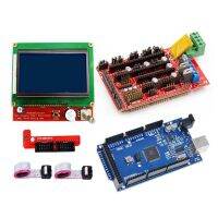 3d ชุดเครื่องพิมพ์12864 Lcd สำหรับ Arduino ชุด Rev3 Mega2560 1.4ทางลาดที่ R3