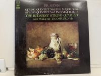 1LP Vinyl Records แผ่นเสียงไวนิล BRAHMS: STRING QUINTET NO.1 &amp; 2 (J15D209)