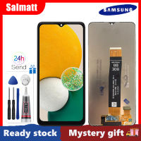 Salmatt หน้าจอ LCD 6.5นิ้วต้นฉบับสำหรับ Samsung Galaxy A13 5G A136B SM-A136สัมผัสหน้าจอ LCD หน้าจอดิจิตอลสำหรับ Samsung A13 5G A136U1 A136U LCD