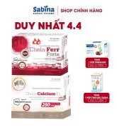 CẶP Sắt Chela-Ferr Forte Và Canxi Chela-Calcium D3 Olimp Labs Cho Bà Bầu