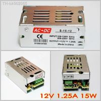 ☸ High quality 12V 1.25A 15W LED Driver AC 110V 220V Adapter for LED strip 3528 5050 Switching Power Supply