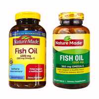 Nature Made Fish Oil 1200 Mg (360 Mg Omega-3) 200 Softgels