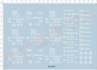 โมเดลของเล่นอาวุธ Hk H &amp; K G36 House Stark Kit Water Decal White