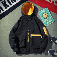 KKSKY Mens Pilot-Jacket Coat Streetwear Hoodies Casual Bomber Jacket Men Clothing Oversized Outcoat Hoody Japanese Style Homme