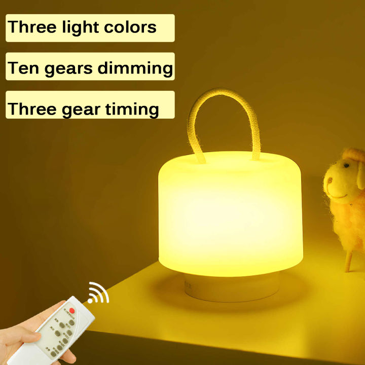 innovative-led-remote-control-night-light-induction-dimmer-lamp-smart-bedside-lamp-rgb-color-change-rechargeable-night-lamp