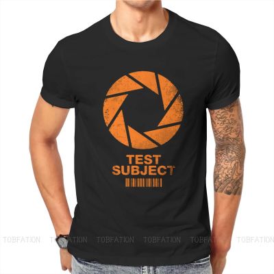 Test Subject Unique Tshirt Portal Game Chell Atlas P-Body Leisure T Shirt Summer T-Shirt For Men
