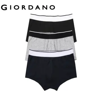 6 PACKS] Giordano Men Underwear Men Classic Logo Brief Solid Underwears  Pack Of 6 Briefs For Men Elastic Free Shipping 01177014