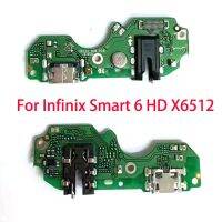 สําหรับ Infinix Smart 6 HD X6512 พอร์ตชาร์จ USB เชื่อมต่อแท่นเชื่อมต่อบอร์ดสายยืดหยุ่น