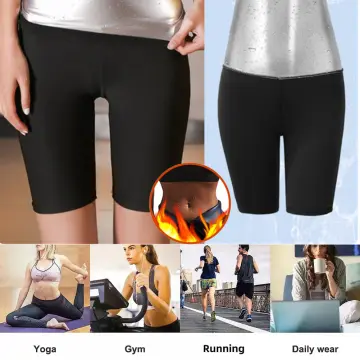 Women's Sauna Slimming Pants Gym Workout Hot Thermo Sweat Sauna Leggings  Shapers Waist Trainer Tummy Control Fat Burning Pants