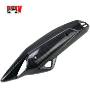BuyV Ốp Ống Xả Bằng Sợi Carbon Phụ Tùng Bảo Vệ Thân Xe Máy Cho YAMAHA NMAX