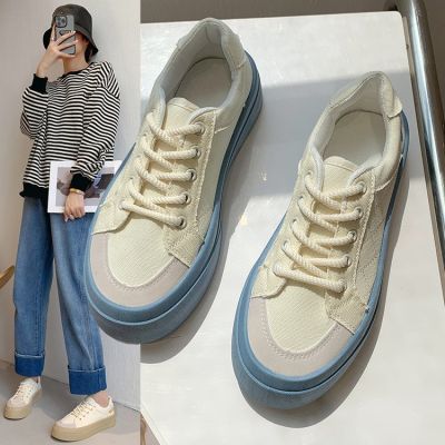 Starlight Angela【Free Shipping ส่งฟรี】 รองเท้าผ้าใบแฟชั่นแบบใหม่ในฤดูใบไม้ร่วงผู้หญิง,รองเท้าผ้าใบลำลองเกาหลี