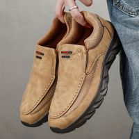 Men Loafers Slip on Casual Shoes for Men Comfortable Walking Sneakers Luxury Brand Male Business Shoe Driving Footwear