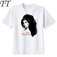 Amy Winehouse T Shirt Men Summer Print T Shirt Boy Male With White Color Fashion Top Tees M8002 - T-shirts - AliExpress