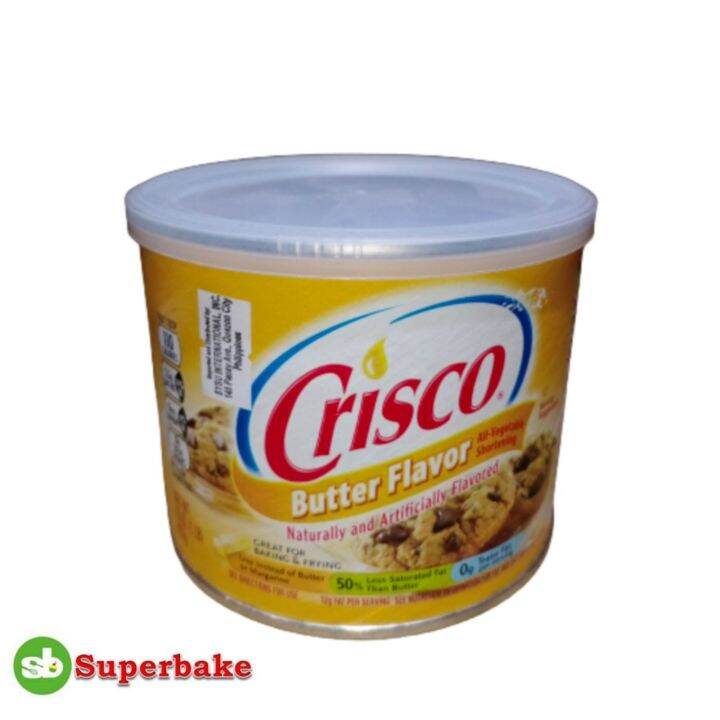 Crisco Butter Flavor Shortening 1Lb Lazada PH